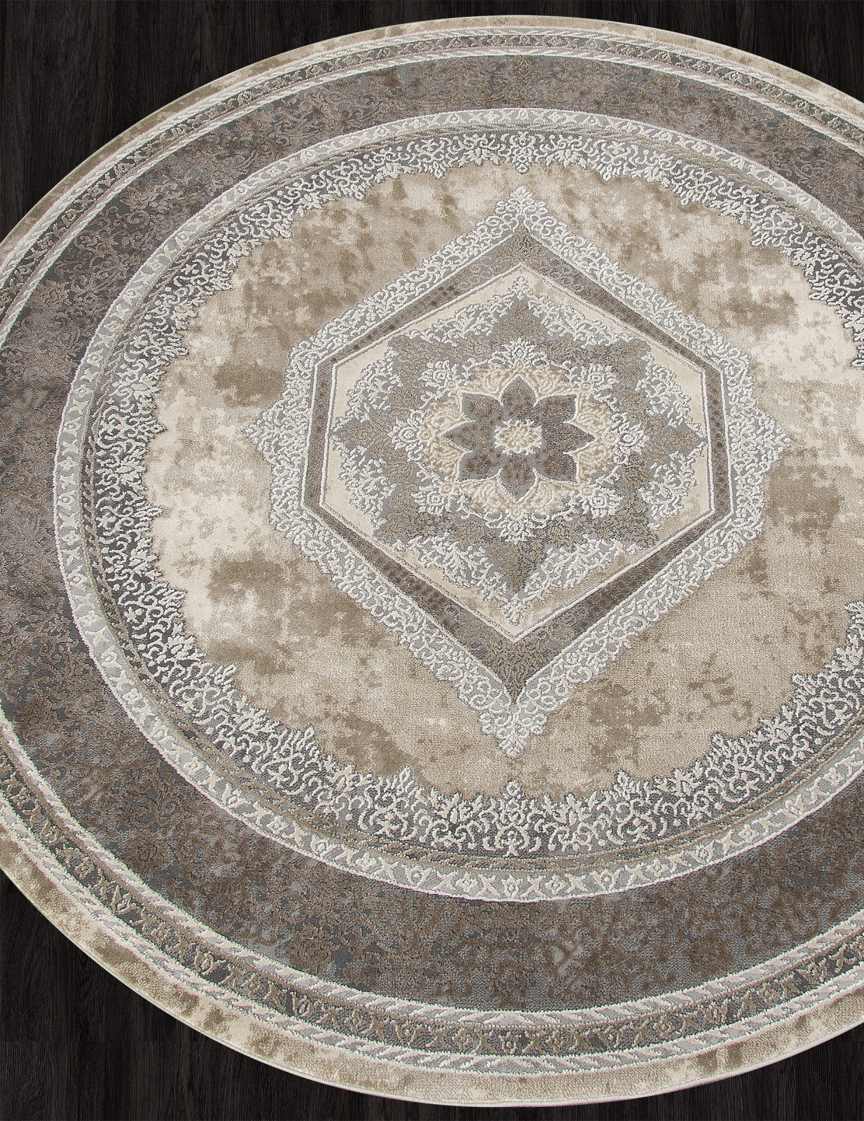 Ковер ARMINA / 04037C - GREY / BROWN