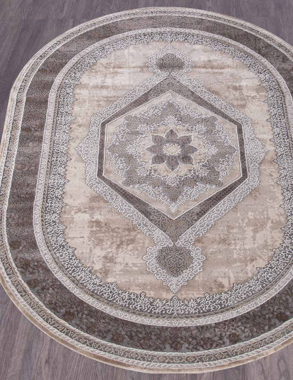Ковер ARMINA / 04037C - GREY / BROWN