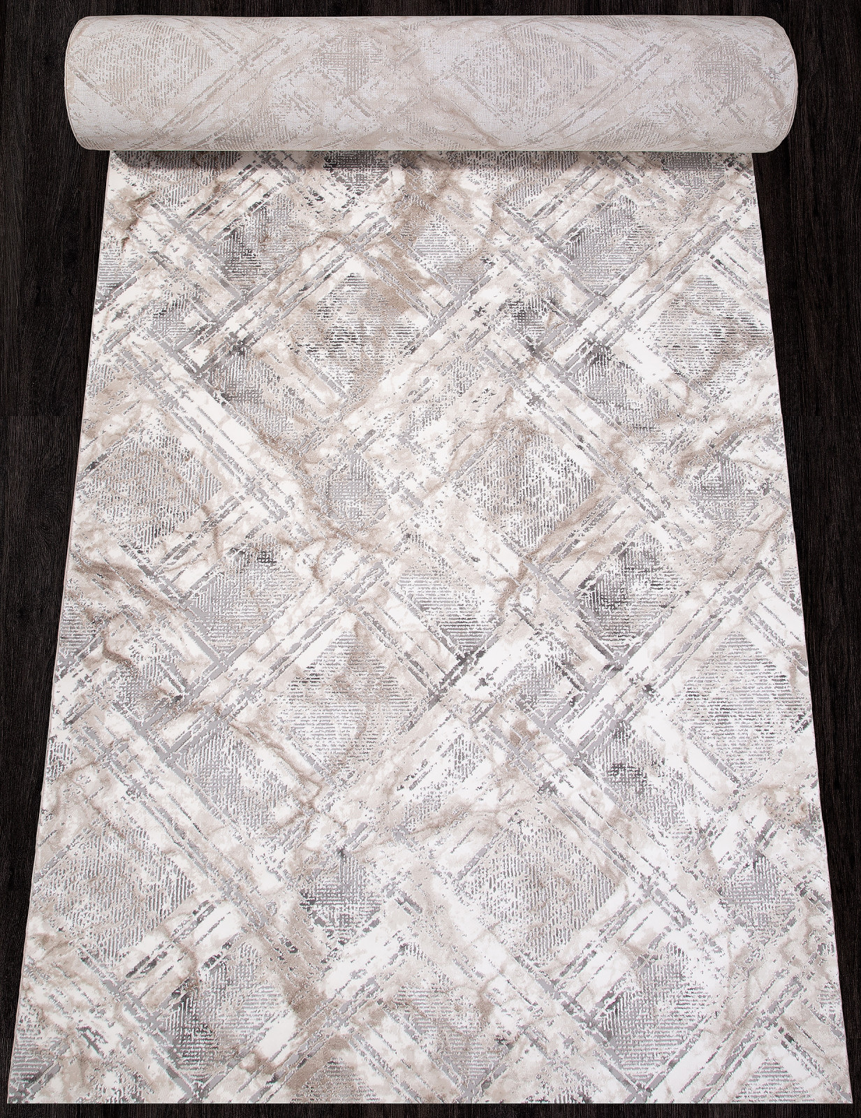 Ковер ARMINA / 04074C - GREY / BROWN