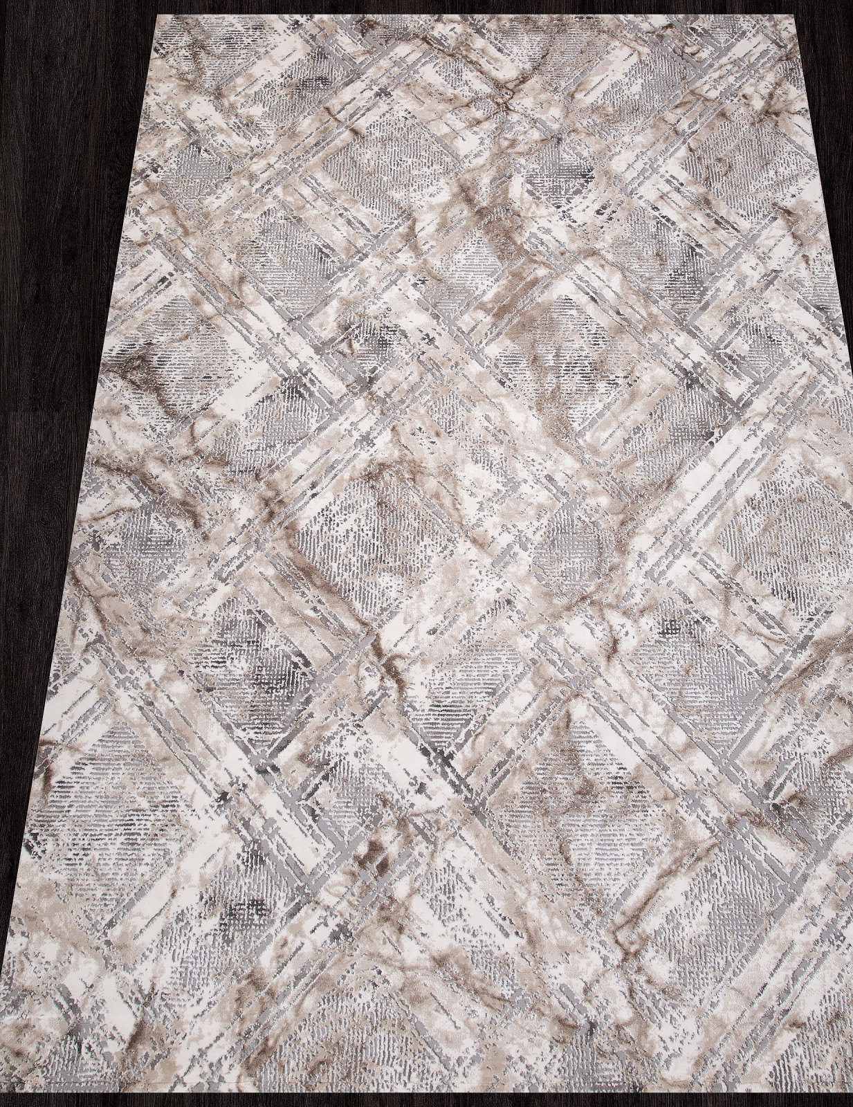 Ковер ARMINA / 04074C - GREY / BROWN