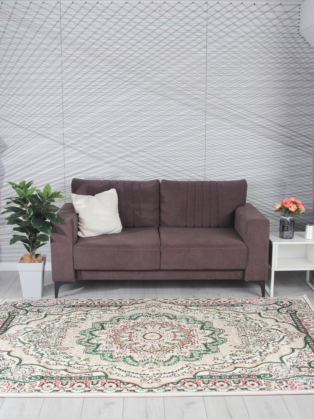 Ковер DARGA / F670 - CREAM-GREEN
