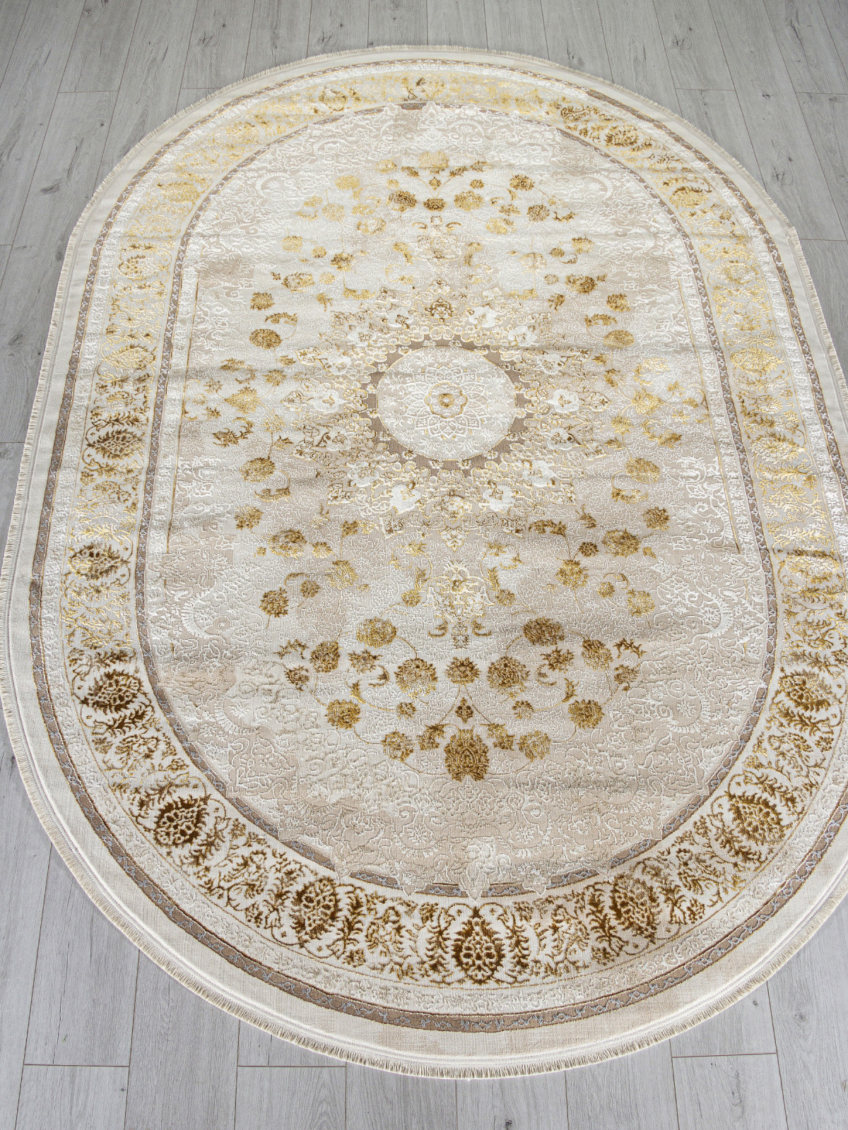 Ковер DELINA / A123B - CREAM / GOLD FDY