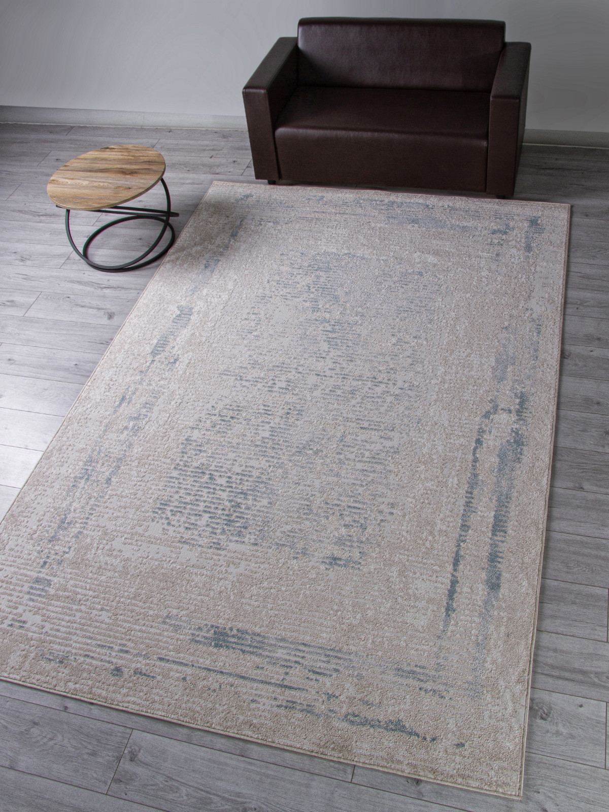 Ковер DONA / F328 - BEIGE-BLUE 2