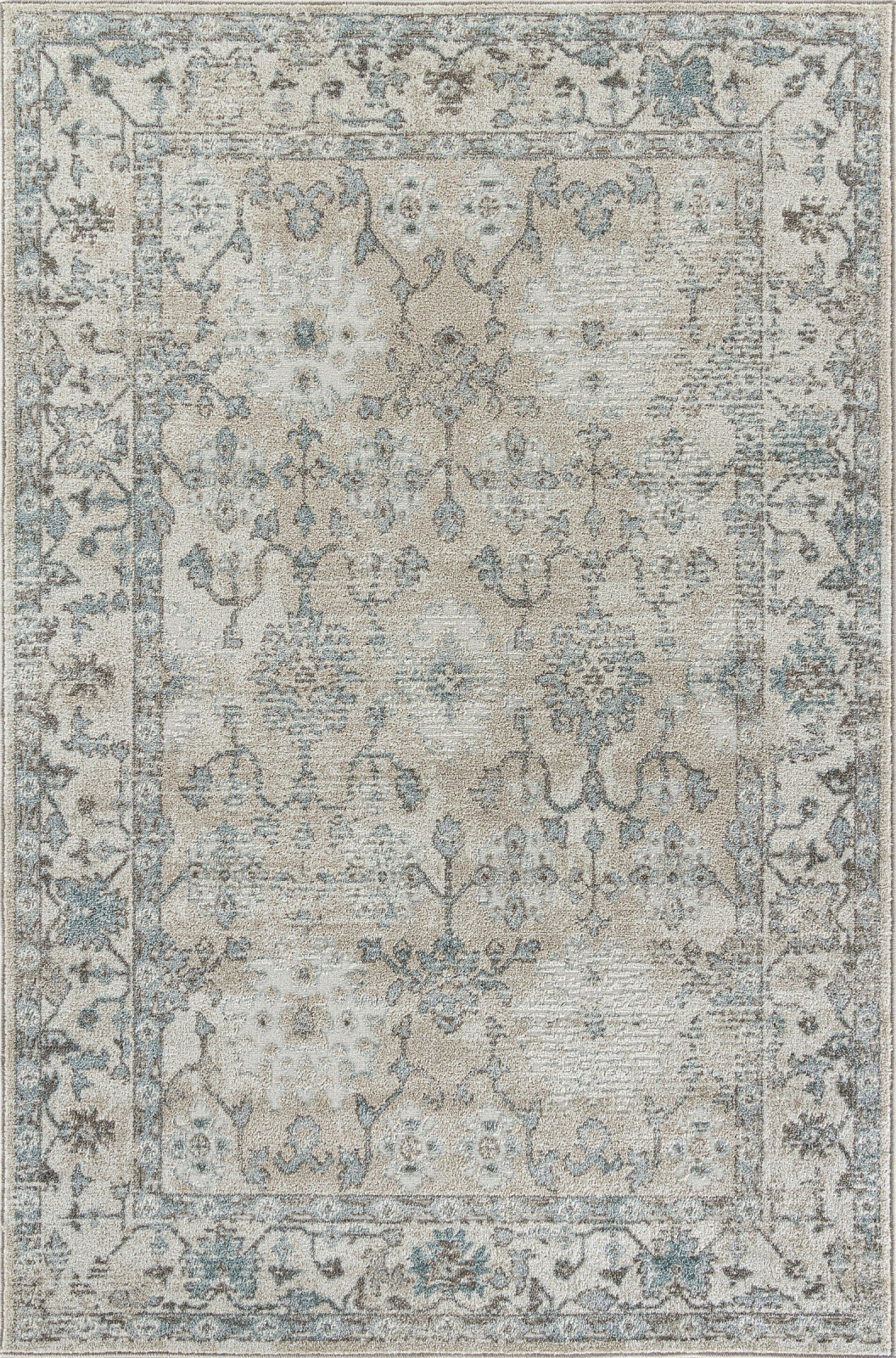 Ковер DONA / G021 - BEIGE-BLUE