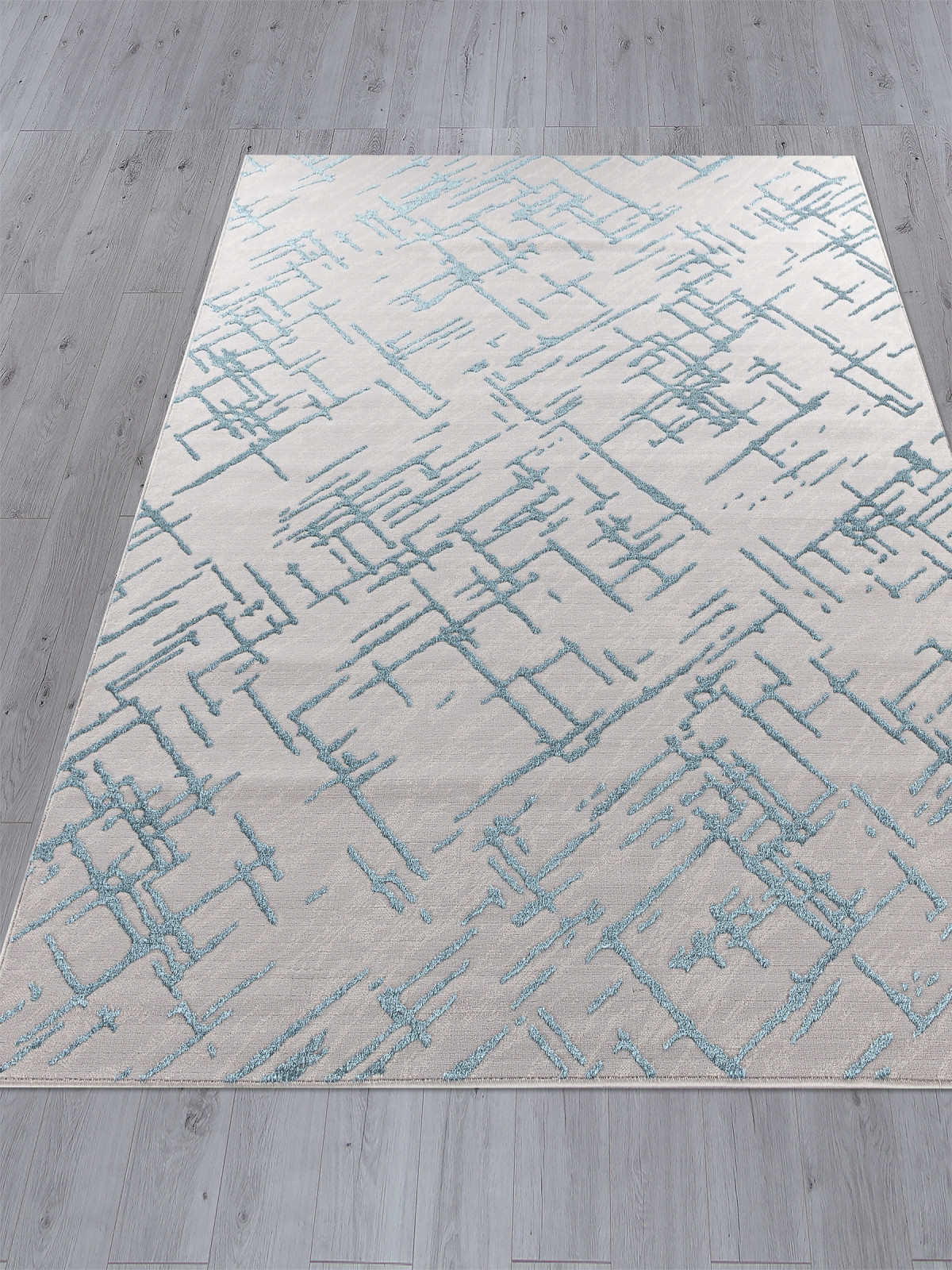 Ковер LIMAN / F164 - GRAY-D.BLUE