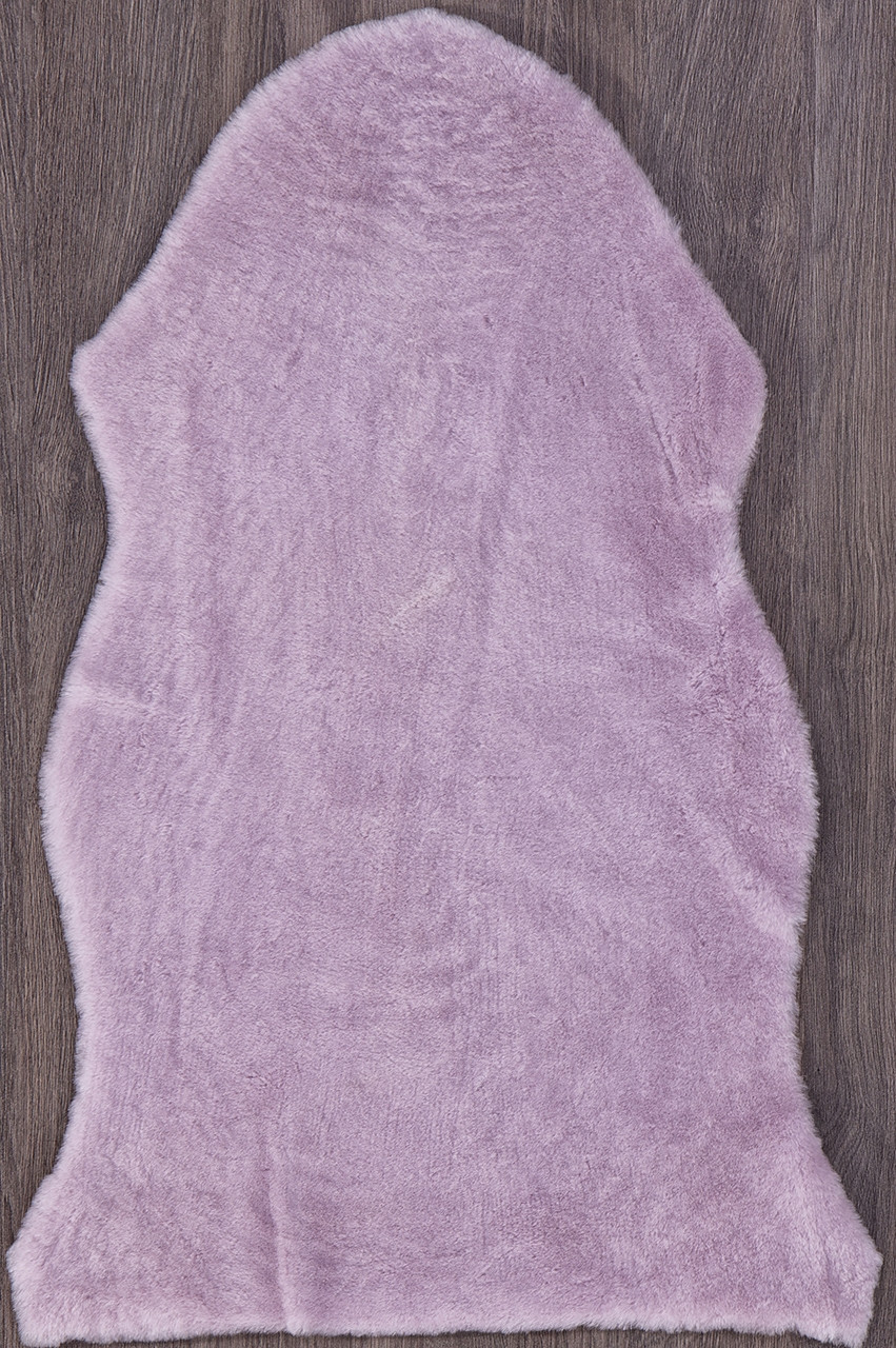 Ковер Мутон Sheepskin / Sheepskin 55x95 - сиреневый