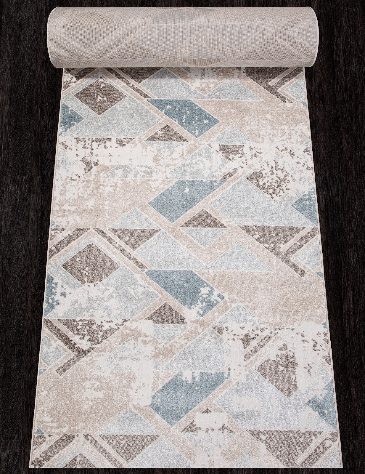 Ковер NATUREL / D979 - BEIGE-BLUE