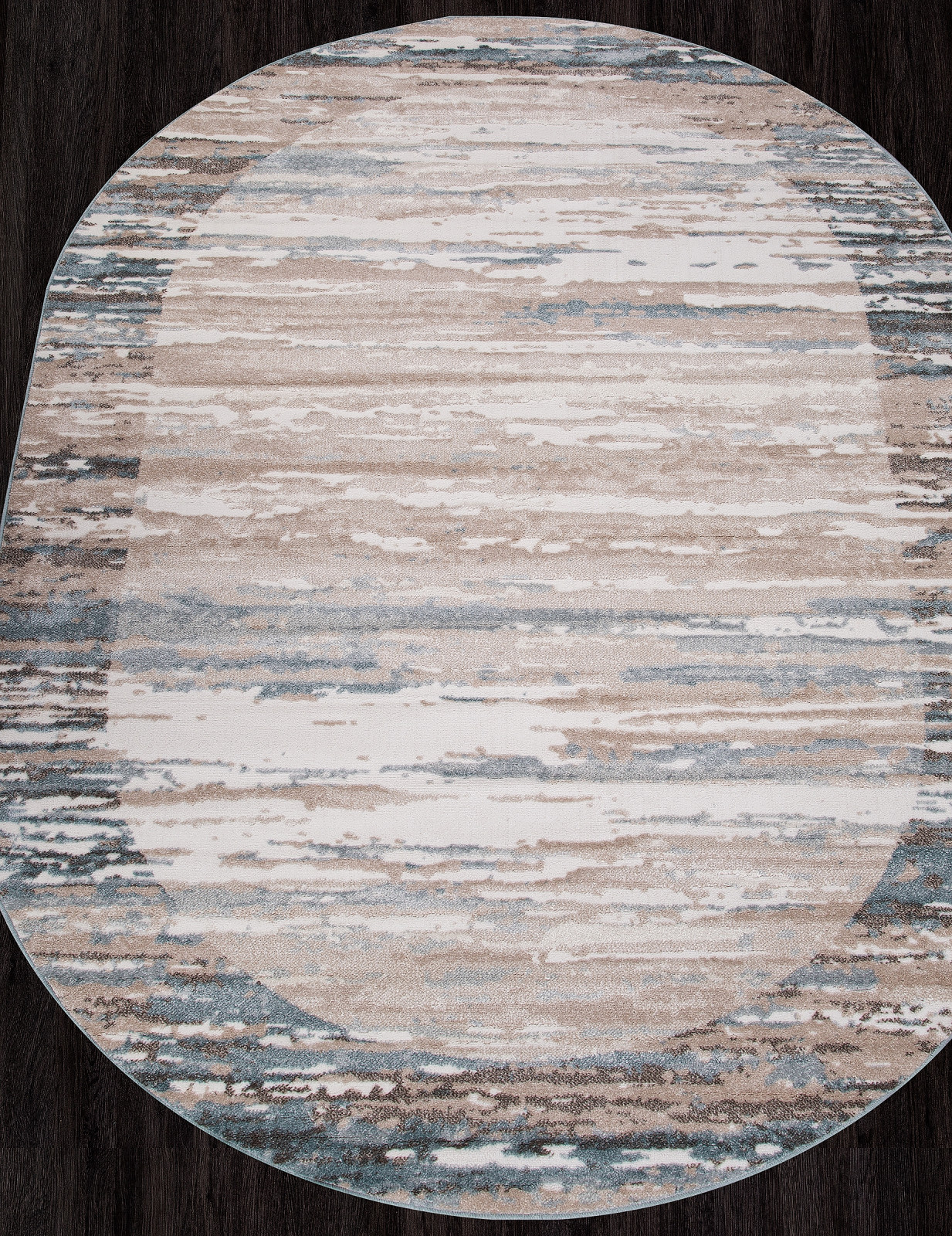 Ковер NATUREL / D983 - BEIGE-BLUE