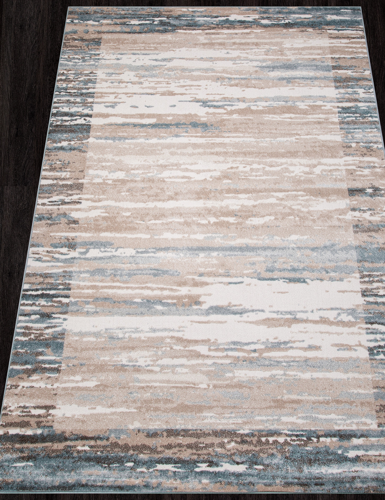 Ковер NATUREL / D983 - BEIGE-BLUE