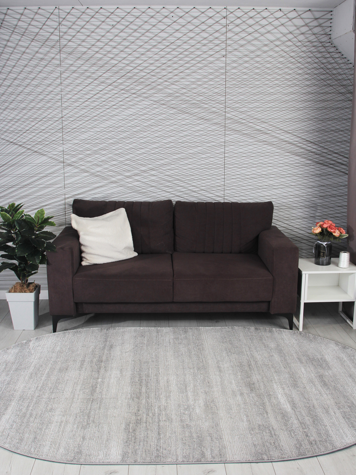 Ковер NENSI / GL092G - GREY / GREY