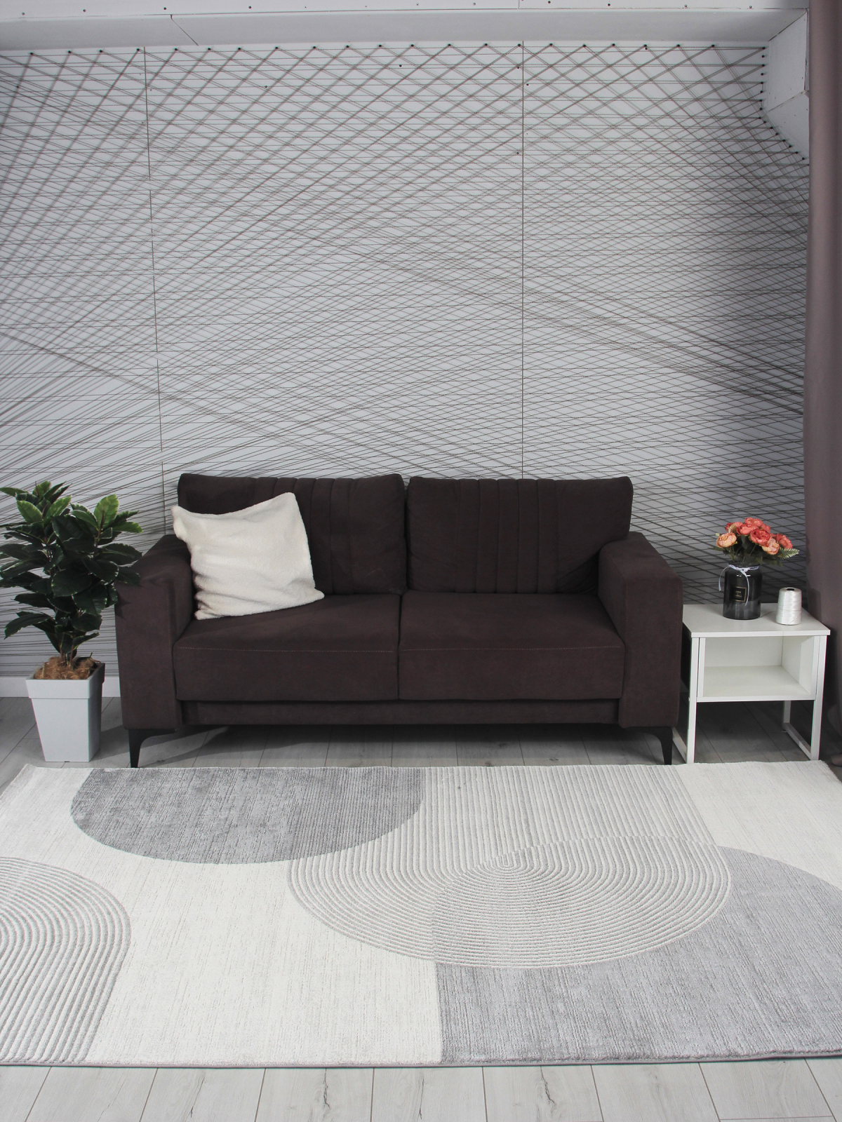 Ковер NENSI / GL235G - GREY / GREY