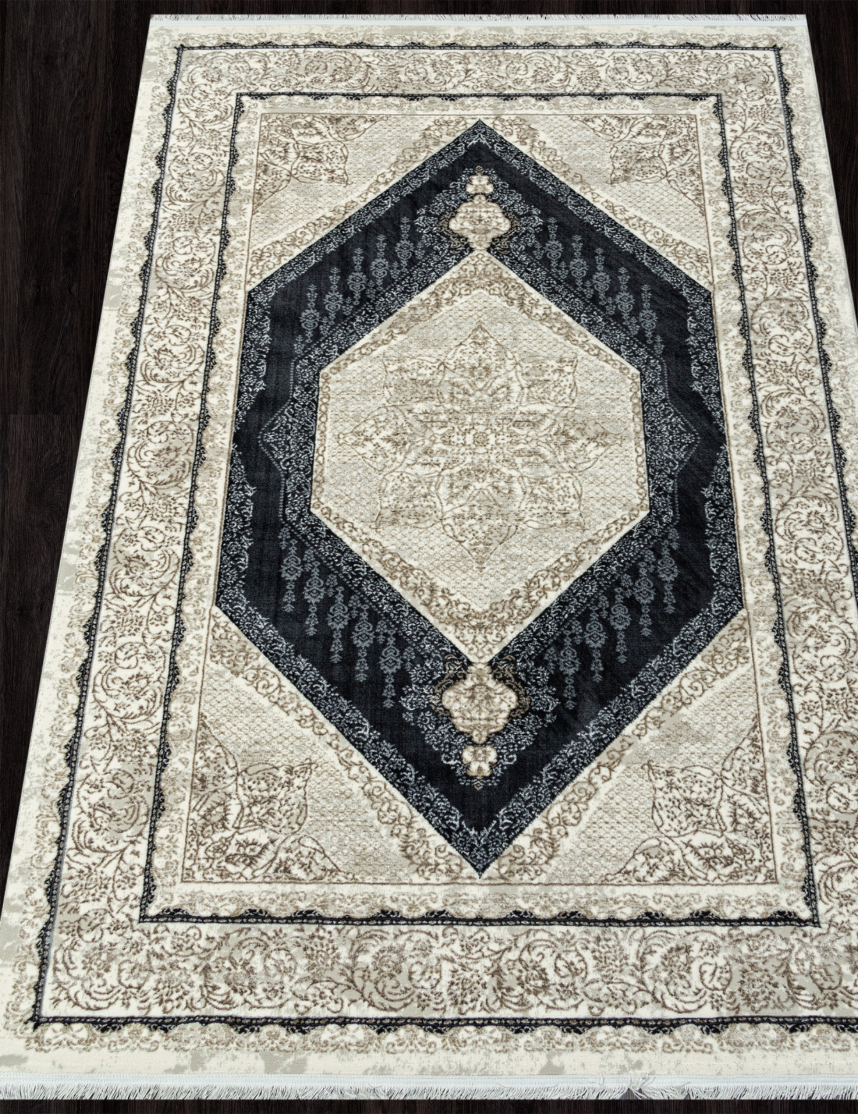 Ковер POMPEI / N2136A - CREAM / D.GREY