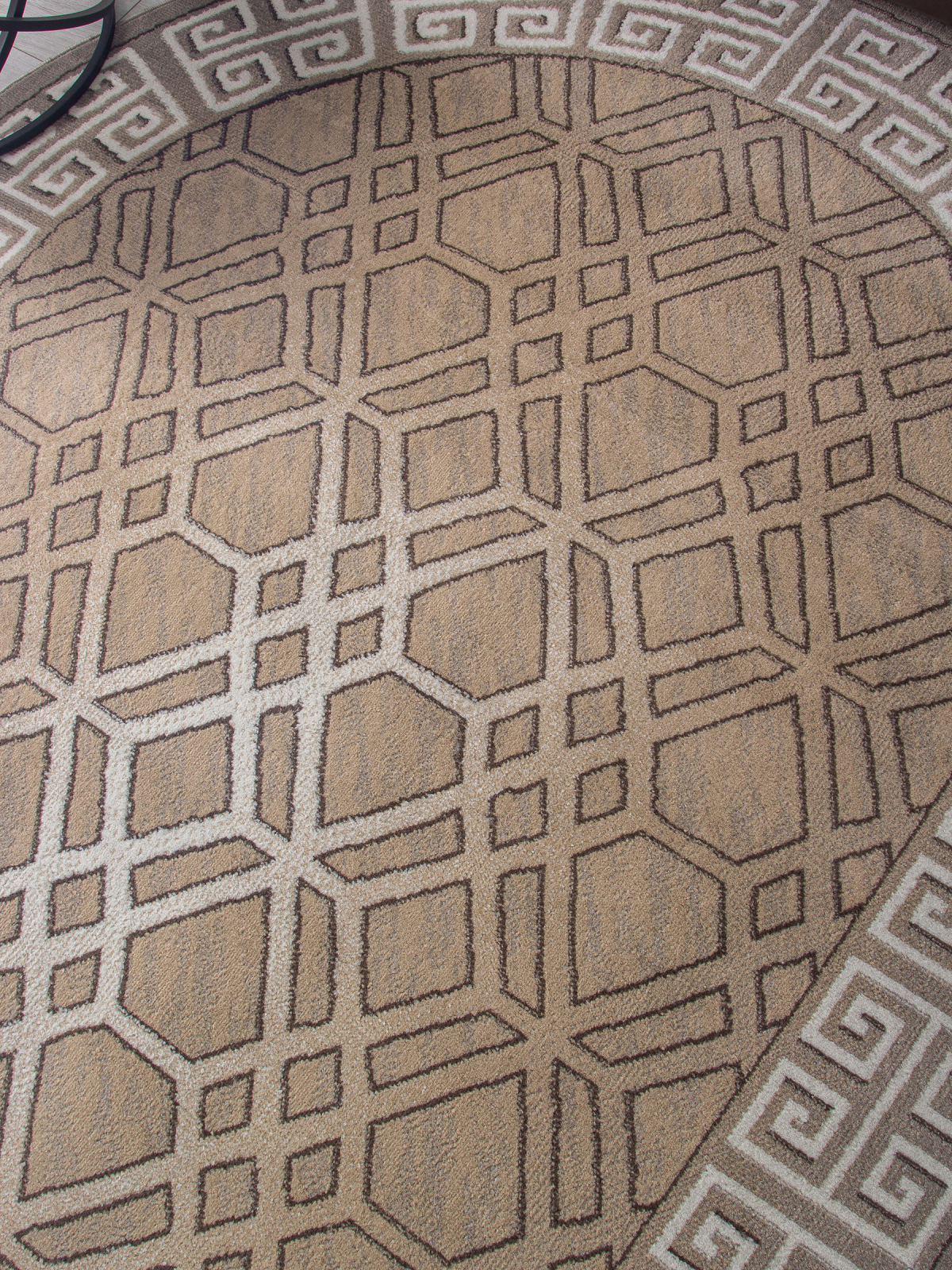 Ковер PRAGA / 06027A - BEIGE / DARK VIZON
