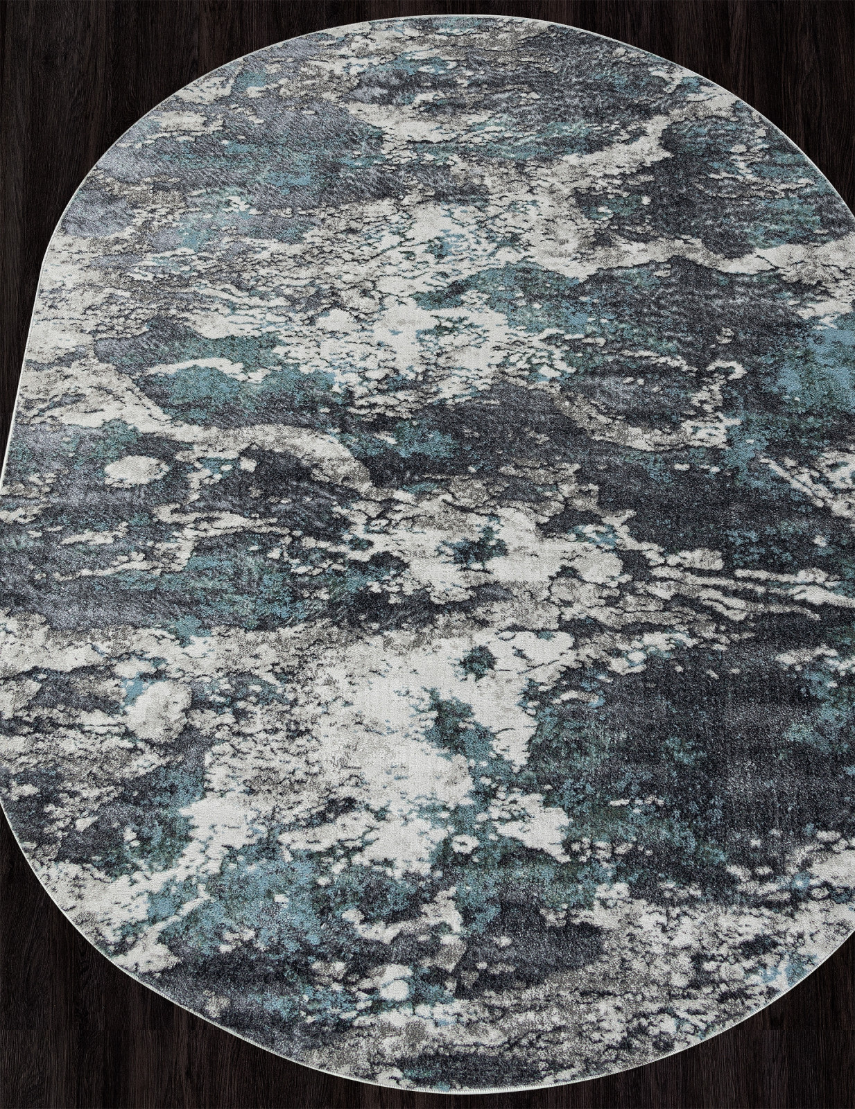 Ковер SAFARI / 02463H - BLUE / GREY