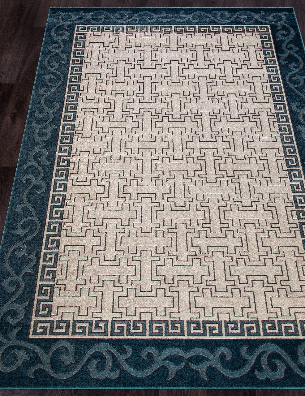 Ковер SERENITY / D781 - CREAM-BLUE