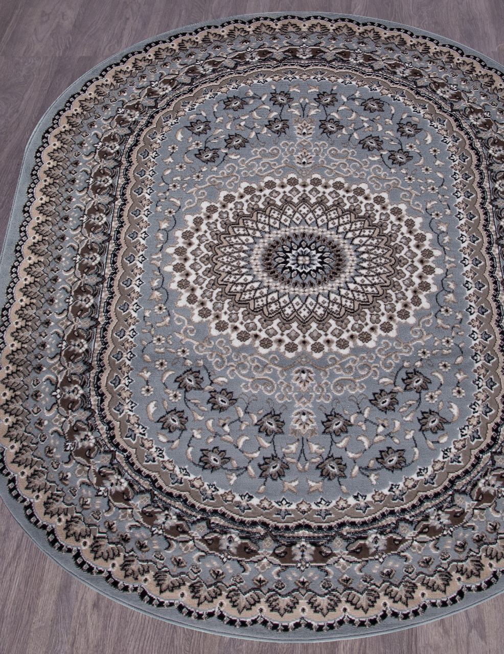 Ковер SIERRA / D504 - BLUE-BROWN 2