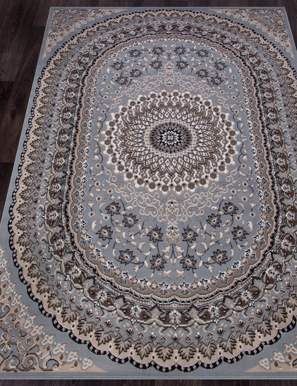 Ковер SIERRA / D504 - BLUE-BROWN 2