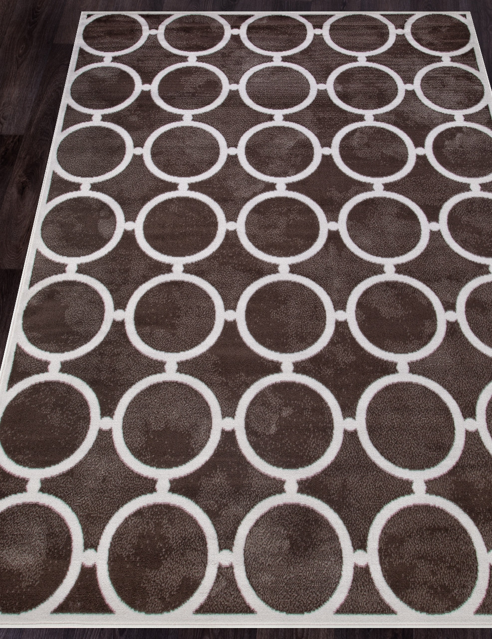 Ковер SIERRA / D713 - BROWN-CREAM 2