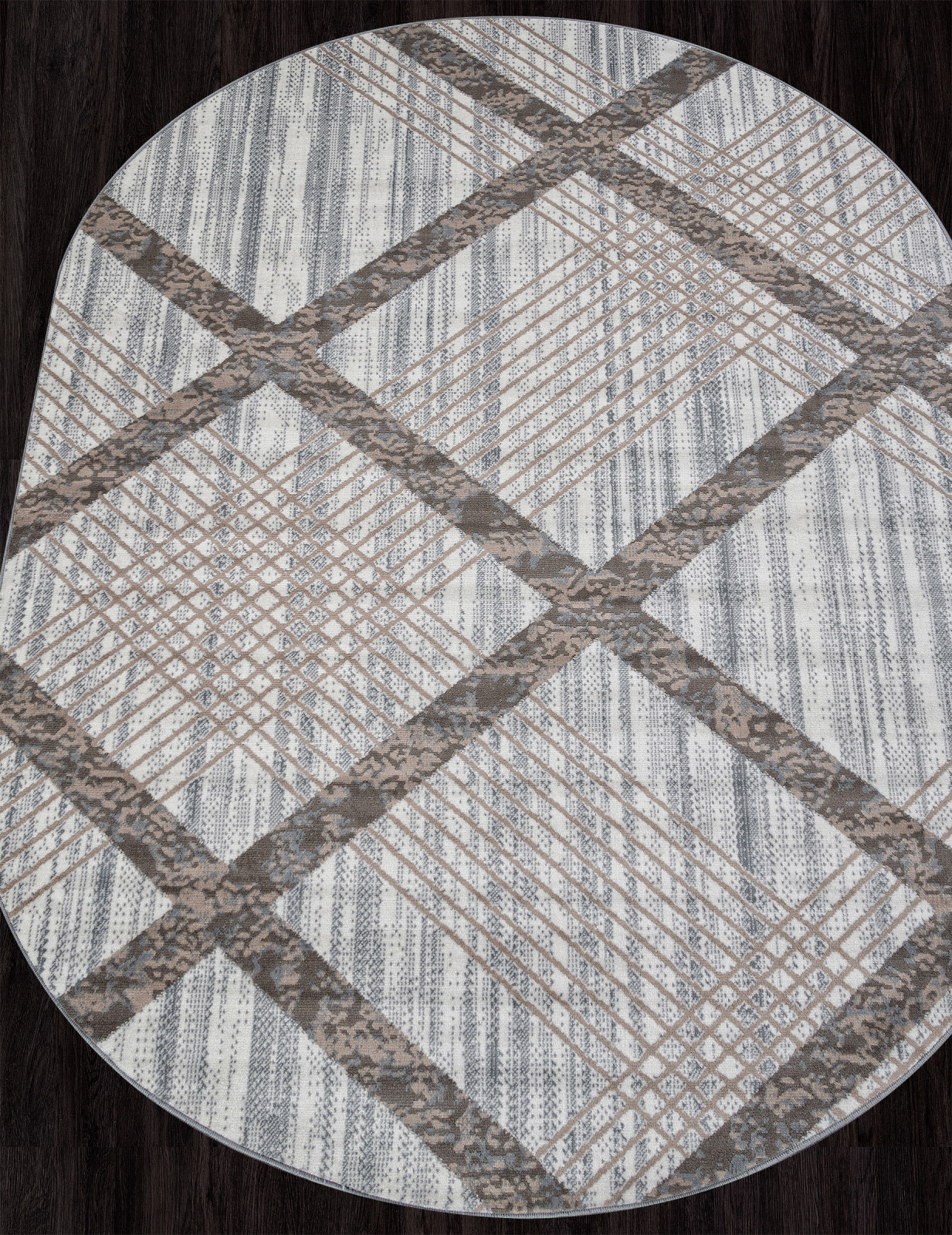 Ковер SIERRA / F351 - CREAM-BLUE
