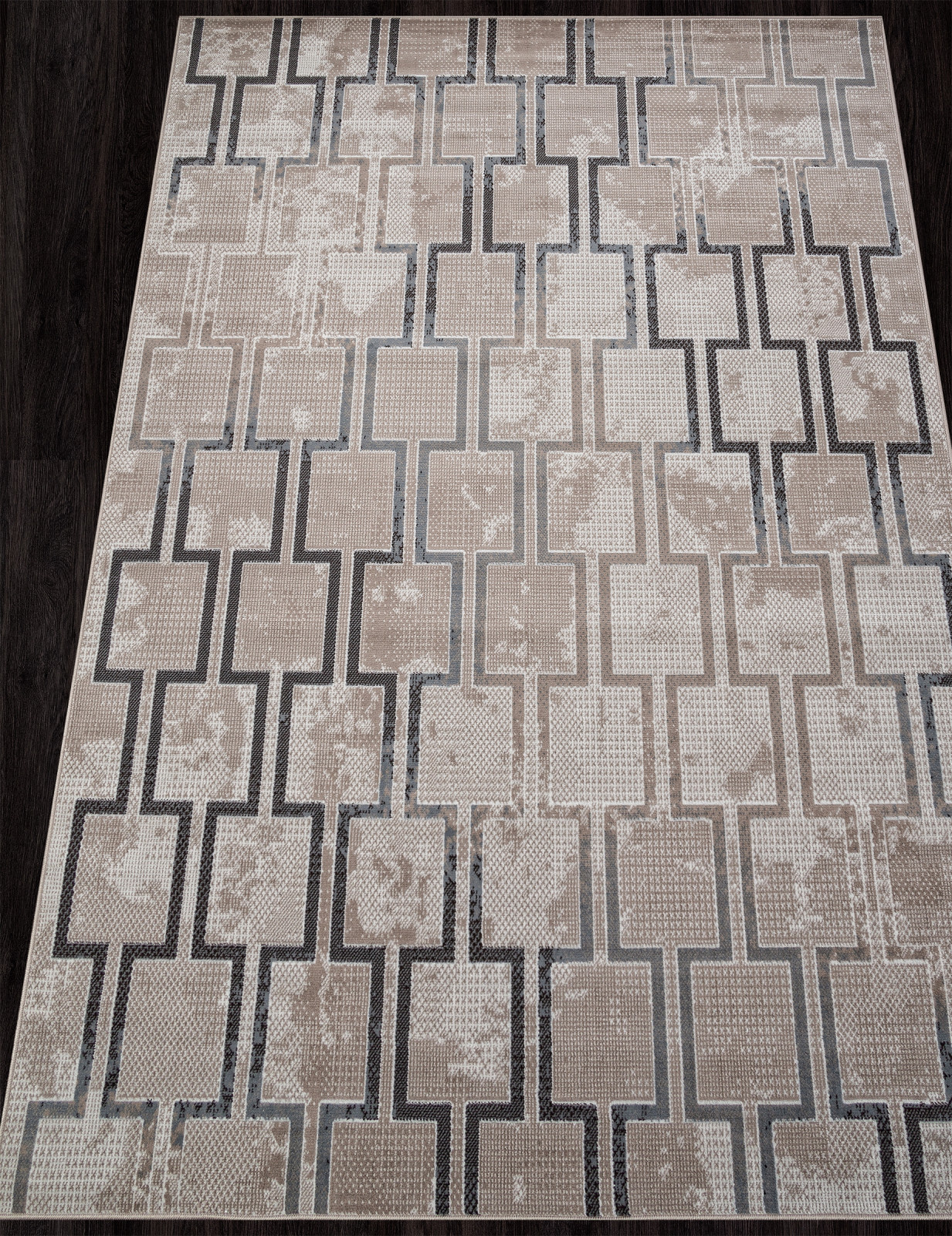Ковер SIERRA / F353 - BEIGE-BLUE