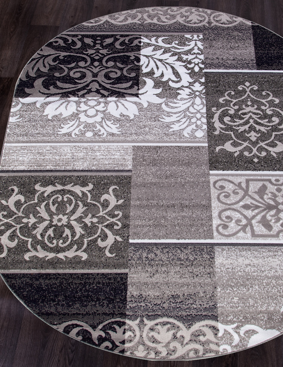 Ковер SILVER / d216 - GRAY