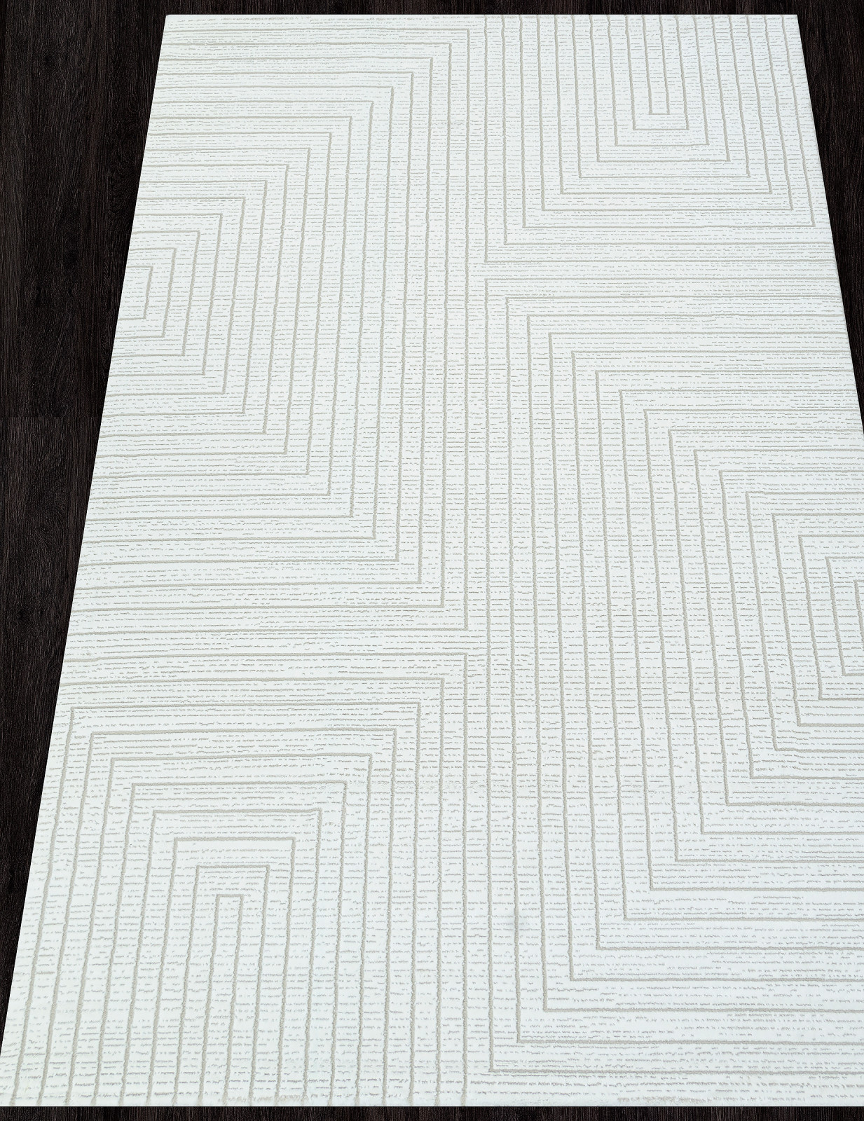 Ковер SIROCCO / E256AC - WHITE / BEIGE