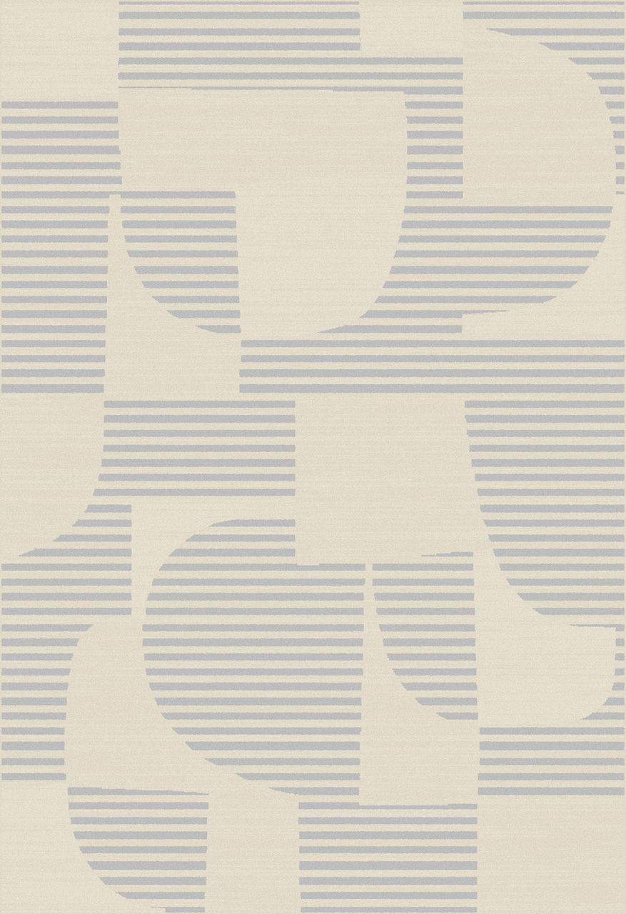 Ковер SKAT / F644 - GRAY-CREAM