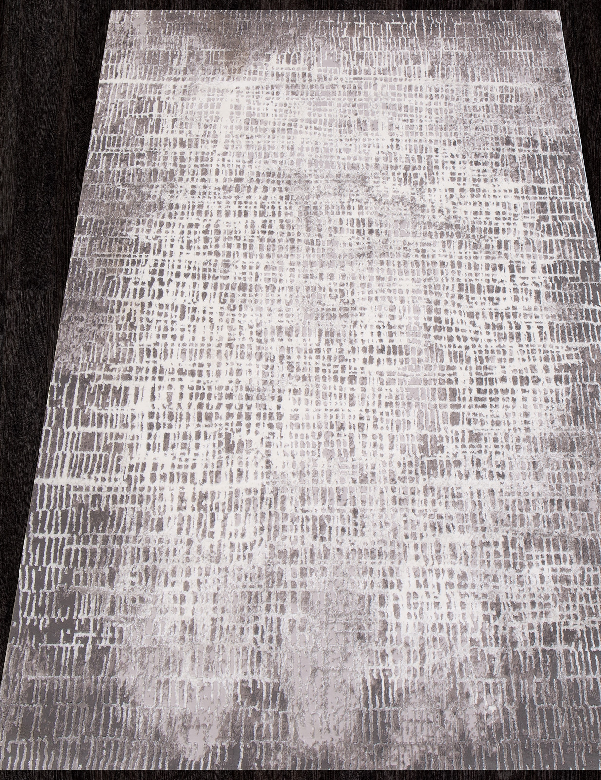 Ковер TEMPO / 01606C - C.POLY L.GREY / WHITE