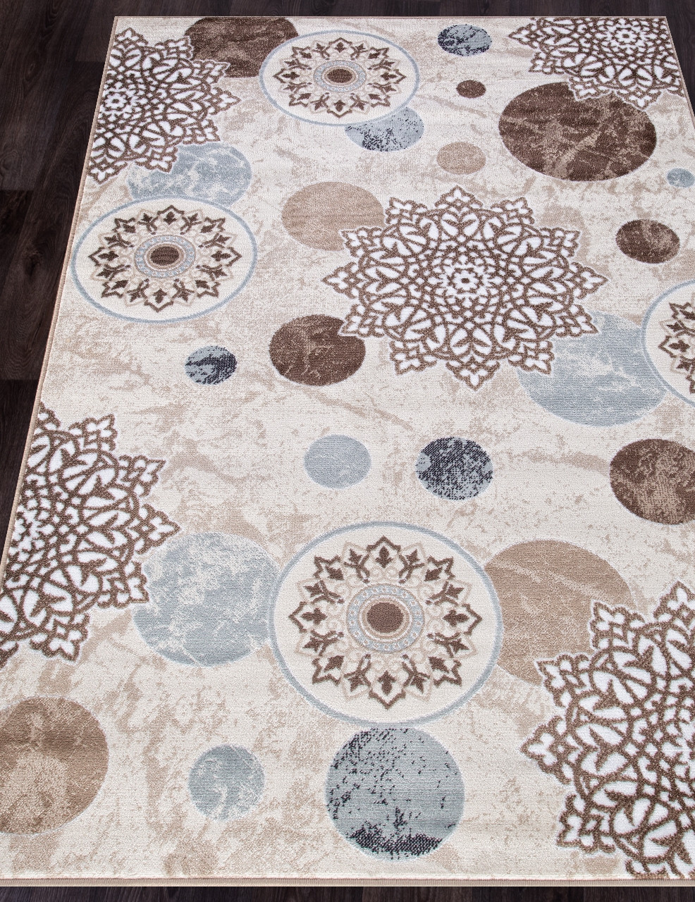 Ковер VALENCIA DELUXE / d309 - CREAM-BROWN