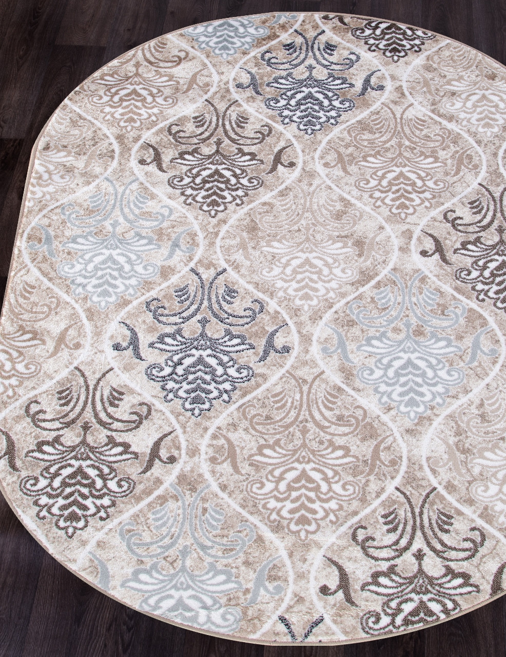 Ковер VALENCIA DELUXE / d310 - CREAM-BROWN