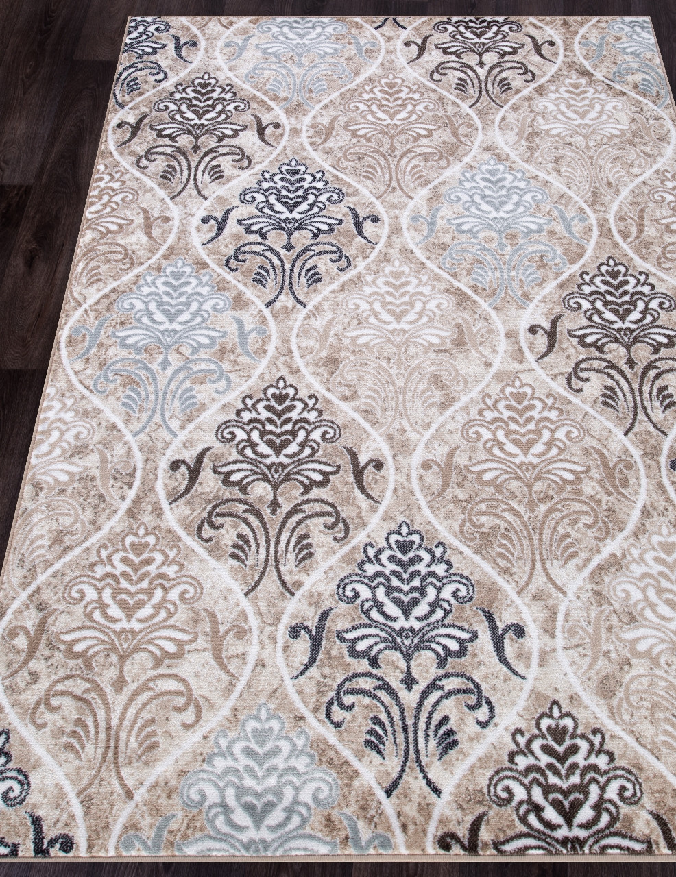 Ковер VALENCIA DELUXE / d310 - CREAM-BROWN