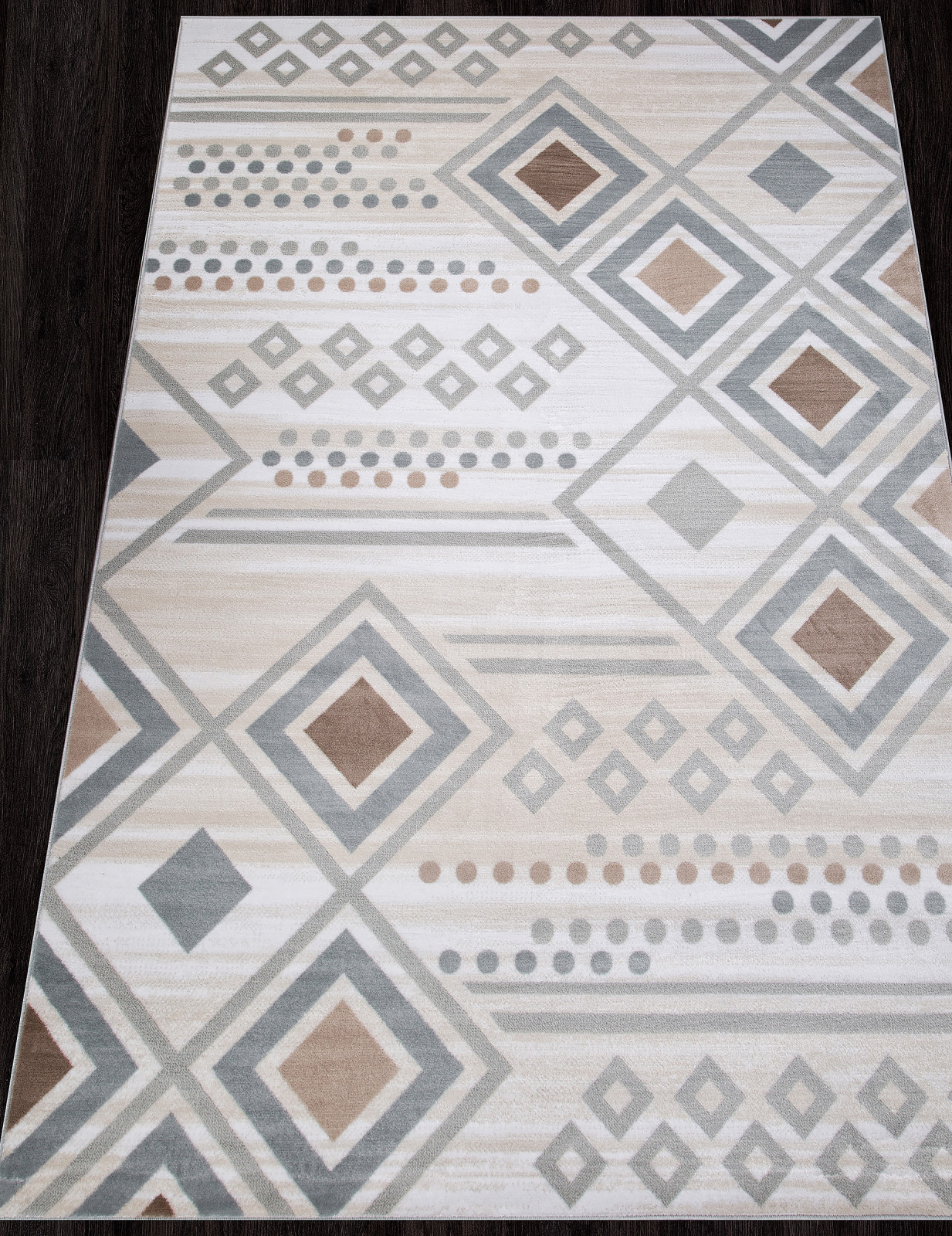 Ковер VALENCIA DELUXE / D962 - CREAM-BLUE