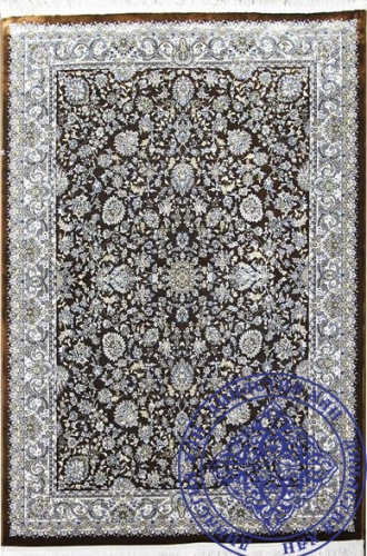 Персидский иранский Ковер MASHAD 700/3000 3012 brown от интернет-магазина Династия Хан