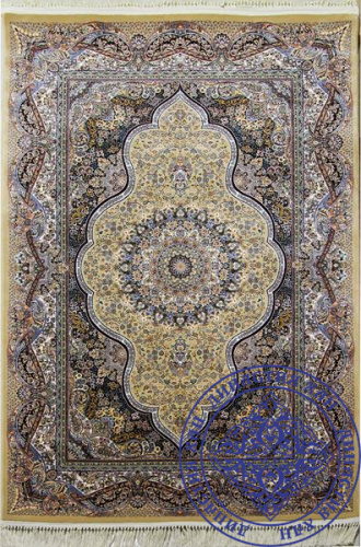 Персидский иранский Ковер 1000/3000 3014 beige от интернет-магазина Династия Хан