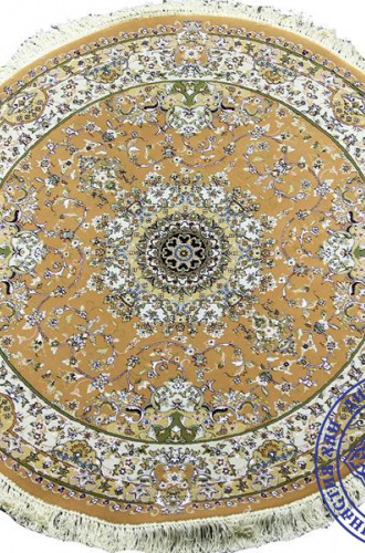 Персидский иранский Ковер SHANKAR KAVIR Y-009 8340 круглый от интернет-магазина Династия Хан