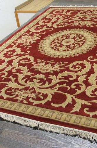 Ковер Woolen Machine-made carpets ZY2336MA red от интернет-магазина Династия Хан