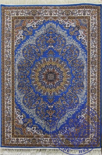 Персидский иранский Ковер SHAHNAME 700/2550 1290 blue от интернет-магазина Династия Хан