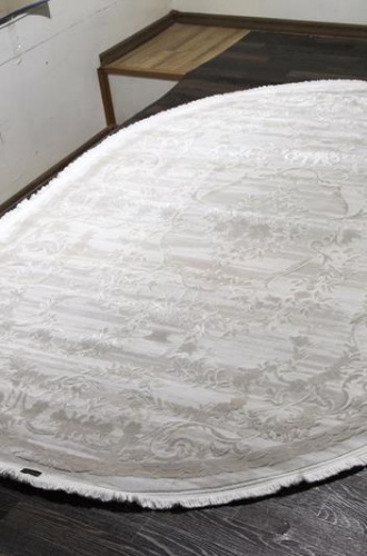 Турецкий Ковер TRUVA 08330B beige / beige овальный 