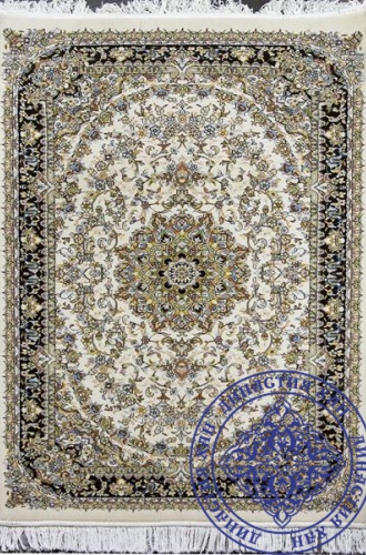Персидский иранский Ковер MASHAD 700/2550 70082 cream от интернет-магазина Династия Хан