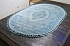 Ковер HUNKAR 07931 blue / blue овальный 195 см х 290 см