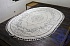 Ковер HUNKAR 07857A white / white овальный 293 см х 400 см