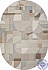 Ковер NAFA F409AF - BROWN / PUDRA - Овал 240 см х 340 см